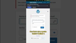 Como customizar o comportamento de autenticação do WordPress [upl. by Sakram]