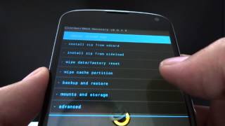 How to install official CyanogenMod Any Version on Nexus 4 [upl. by Nyrak]