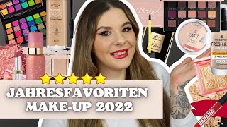 Jahresfavoriten ⭐️⭐️⭐️⭐️⭐️ MAKEUP 2022  DAS kann ich euch empfehlen [upl. by Deelaw]