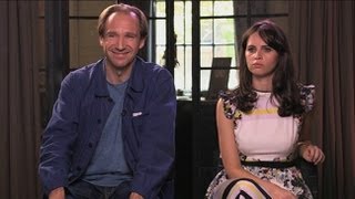 Ralph Fiennes and Felicity Jones Find Contemporary Lessons in Film About Charles Dickens Secret Lov [upl. by Sello]