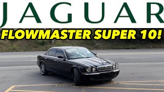 2006 Jaguar XJ8 42L V8 w FLOWMASTER SUPER 10 [upl. by Wilder309]