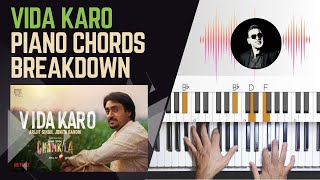 Vida Karo  Amar Singh Chamkila  Piano Chords Breakdown [upl. by Cheyne]