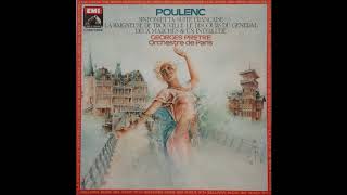 Francis Poulenc  Sinfonietta in F major for orchestra FP 141 1947 [upl. by Anaejer462]