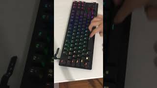 The best gaming prebuilt keyboard Razer Huntsman TE reviewsound test shorts [upl. by Keyes]