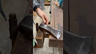 Any tips on sharpening an axe 🪓 carpenter lumberjack axe fyp diy sharpentheaxe pov daily [upl. by Stanzel]