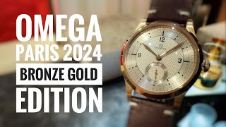 OMEGA Olympics Paris 2024 Bronze Gold Edition  Ref 52292392199001 [upl. by Elaweda384]