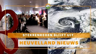 Heuvelland Nieuws Sterrenregen blijft uit [upl. by Theda]