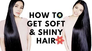 10 Tips on How To Have Soft amp Shiny HairBeautyklove [upl. by Gawen447]