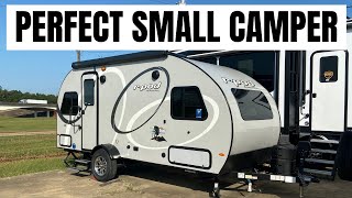 The PERFECT quotSMALLquot camper Little RPod rv jampacked with wonderful features Camper Tour [upl. by Tunk]