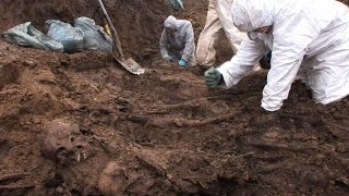 Thousands of bodies victims of the Nazis discovered in Poland [upl. by Sacken325]