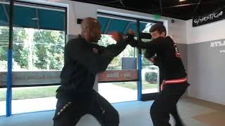 Marrese Crump Ninjutsu Kata training [upl. by Berte219]