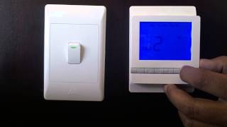 Underfloor Heating HA308 Programmable Thermostat [upl. by Orella984]