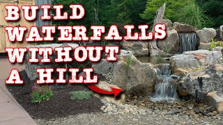 How to Create Waterfalls Without a Hill  StepbyStep Guide [upl. by Alguire]