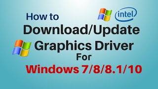 How to UpdateDownload Your Graphics Driver in Windows 78110 Free Updated 2015 [upl. by Melisa]