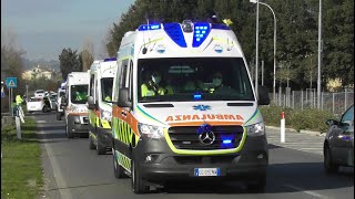 Inaugurazione Nuova Ambulanza Misericordia Montelupo Fiorentino  Inauguration New Italian Ambulance [upl. by Denoting]