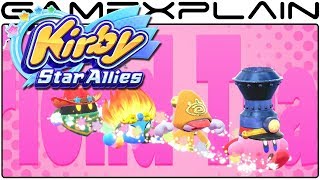 Kirby Star Allies  Friend Train amp Friend Star Gameplay [upl. by Sokram]