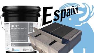 SOPREMA COLPLY EF Base Adherida En Cintas  Video Instructivo [upl. by Alarice904]