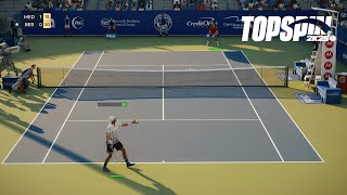 Top Spin 2K25  FIRST SET  Daniil Medvedev Vs Matteo Berrettini  Cincinnati Open Gameplay PS5 [upl. by Ronen]