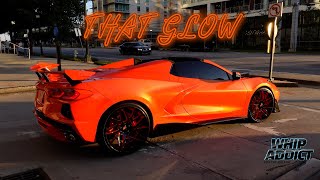 NEW LOOK Custom Painted Corvette C8 Convertible on Custom Forgiatos [upl. by Platus242]