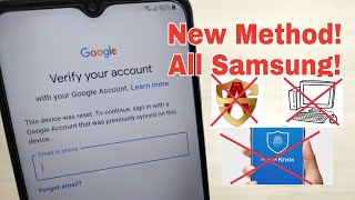 New Method All Samsung Android 1112 Remove Google Account Bypass FRP [upl. by Buhler]