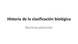 Clasificación biológica nociones generales  Taxonomía  Nombre científico [upl. by Tice872]