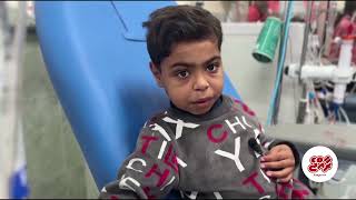 PERSONAL Gaza boy on dialysis afraid he will never see his family again [upl. by Arline554]