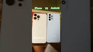 Android vs iPhone iphone android youtubeshorts phlippines viralvideo [upl. by Otrebide]