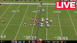 NFL LIVE🔴 New York Giants vs Washington Commanders  Week 2 Full Game  2024 NFL 25 EN VIVO [upl. by Hsur]