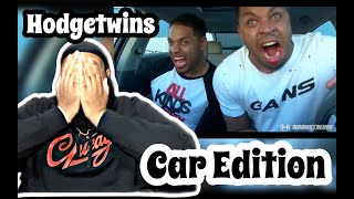 Hardest Try Not to Laugh challenge  Hodgetwins Car edition Hodgetwins funny moments  REACTION [upl. by Fawnia]