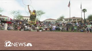 Native American dance competition draws crowds from across the country [upl. by Norabel]