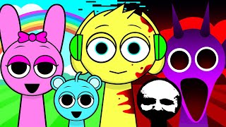 Just a HAPPY MUSIC GAME Right Incredibox Sprunki [upl. by Nnelg]