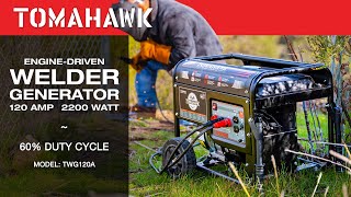 Weld and Power Your Tools with Tomahawk Engine Driven Welder Generators [upl. by Lay]