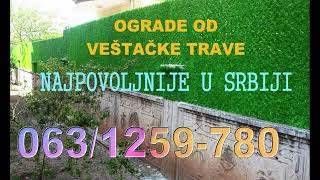 Kupujemprodajem dvoriste i basta dekoracija za dvoriste ograda vestacka trava 899 din 0694445854 [upl. by Rapsag]