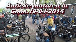 Antieke Motorfietsen in Gees 19 04 2014 [upl. by Shelton]