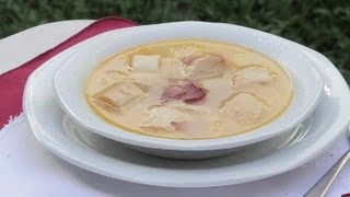 Cómo cocinar sopa de ajo Castellana  Las mejores sopas [upl. by Arihaz]