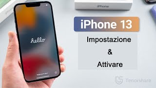 Come Impostare e Attivare liPhone 13🆕 [upl. by Nywde485]