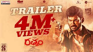 Rathnam Trailer Telugu  Vishal Priya Bhavani Shankar  Hari  Devi Sri Prasad [upl. by Jez]