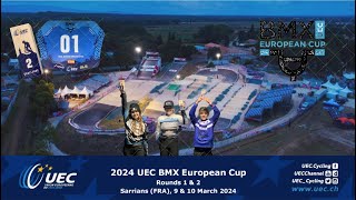 UEC BMX European Cup Sarrians 2024 [upl. by Scarrow764]