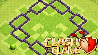 COC RATHAUS 7 BASE 2017  Clash of Clans TOWN HALL LVL 7 Base Design  Matze [upl. by Eire]