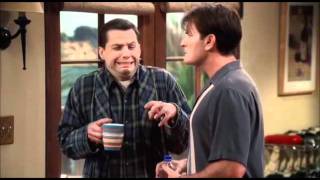 Two and a Half Men  Charlie Takes Jake to School HD [upl. by Stephi]