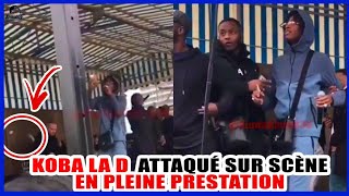 🚨KOBA LA D AGRESSÉ PENDANT QUIL ÉTAIT SUR SCÈNE 😱 [upl. by Tshombe555]