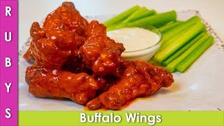 Chicken Wings Breaded Buffalo Style Recipe in Urdu Hindi  RKK [upl. by Tessler]