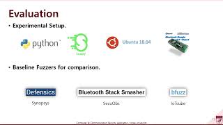 L2Fuzz Discovering Bluetooth L2CAP Vulnerabilities Using Stateful Fuzz Testing [upl. by Mandy698]