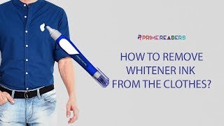 How to remove whitener ink from the clothes [upl. by Edy]