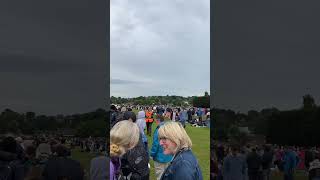 Thousands waiting in the queue for Wimbledon tickets  what an enthusiasm [upl. by Ocicnarf]