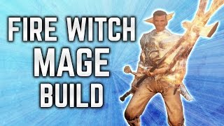 Dark Souls 3 Builds  Fire Witch Mage PvPPvE  Pure Sorcerer Build  Immolation Tinder [upl. by Amluz]