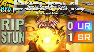 YuGiOh Master Duel  0 UR 1 SR Exodia Turbo for 2004 Time Travel Duel Trial RIP Floodgates [upl. by Ayotahc894]