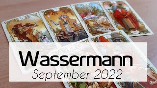 ♒WASSERMANN  September 2022  Dein Wunsch ist in Reichweite🤩Neue berufliche Gelegenheiten Tarot [upl. by Novyaj]