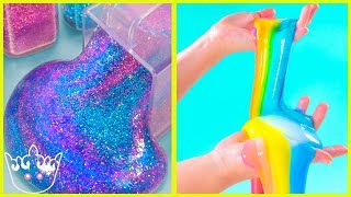 How To Make Slime Without Glue Or Borax l How To Make Slime With Flour and Salt l No Glue Slime [upl. by Borroff872]