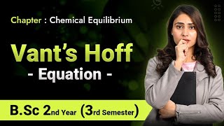 Vants Hoff isotherm equation  reaction isotherm  chemical equilibrium [upl. by Yerbua]